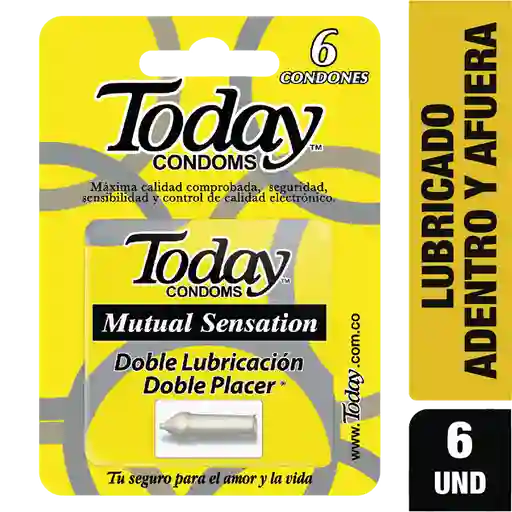 Today Condones Mutual Sensation