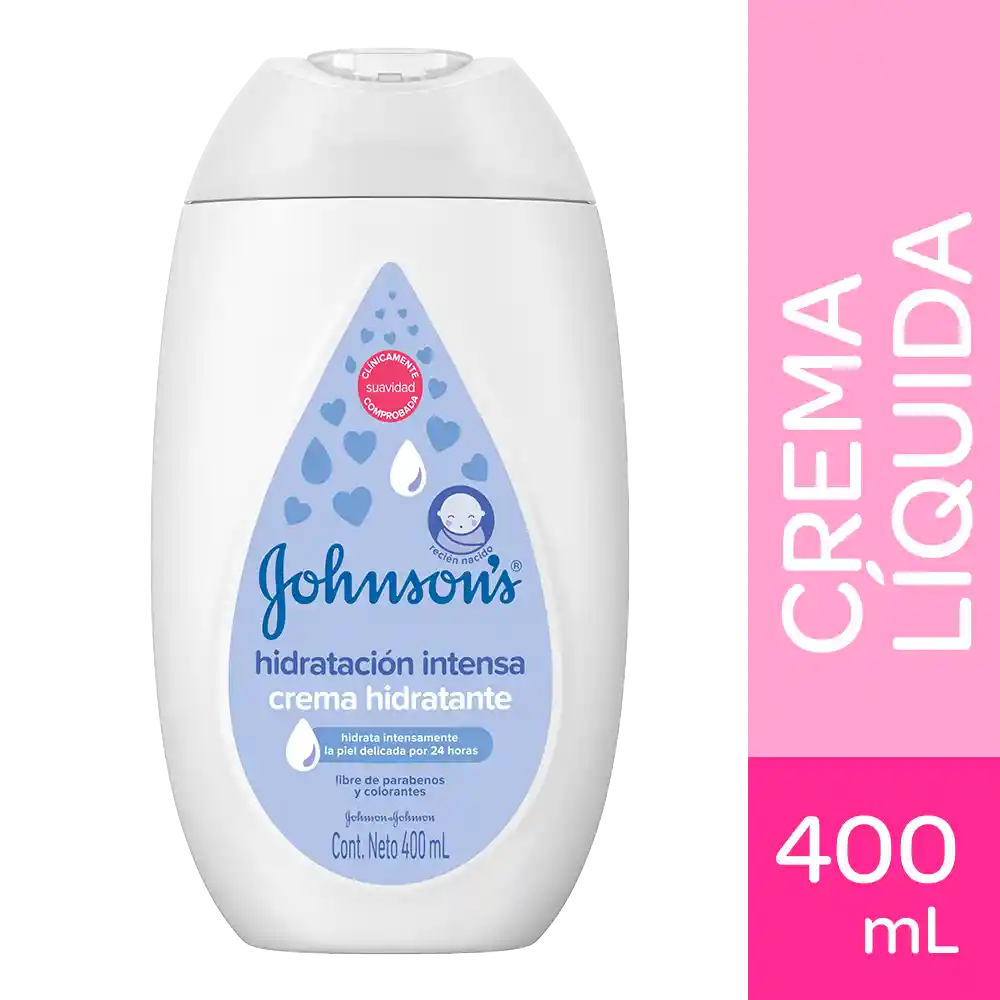 Johnson's Baby Crema Líquida Hidratación Intensa