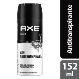 Desodorante Antitranspirante Aerosol Hombre Axe Black 152Ml