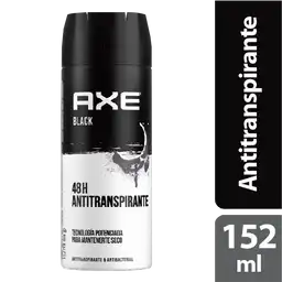 Axe Antitranspirante Black en Aerosol