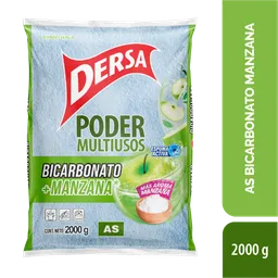 Dersa Detergente en Polvo Multiusos Bicarbonato + Manzana