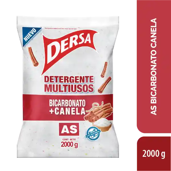 Dersa Detergente en Polvo Multiusos Bicarbonato y Canela