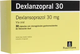 Dexlanzopral 30 Antiácido (30 mg) Cápsulas