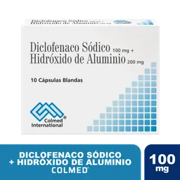 Diclofenaco Colmed 100Mg+Hidroxido Aluminio 200Mg