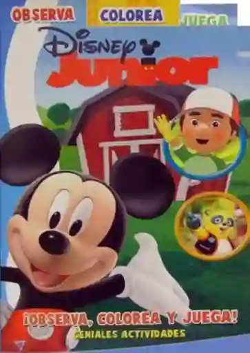 Disney Junior Libro Con Pestan Disney
