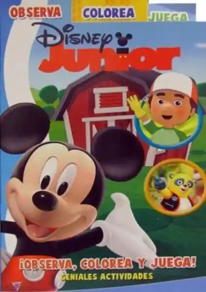 Disney Junior Libro Con Pestan Disney