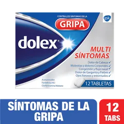 Dolex Gripa Antigripal (500 Mg)