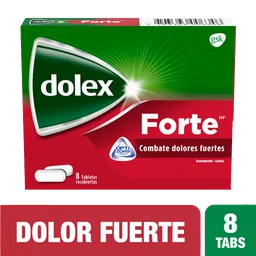Dolex Analgésico Forte x 8 tabletas