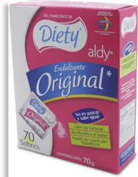 Diety Endulzante Original con Aspartame