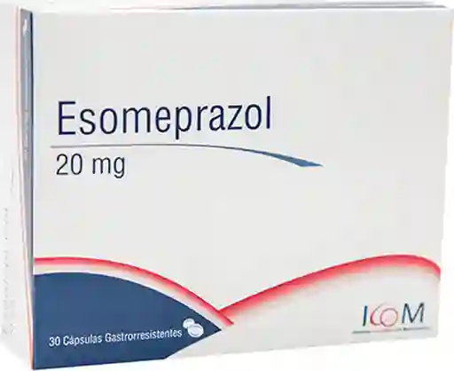 Esomeprazol 20 Mg 30 Capsulas