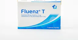 Fluenz T (400 mg/10 mg/2.5 mg/15 mg)