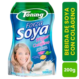 Toning Alimento de Soya Forza para Mujer Sabor a Vainilla