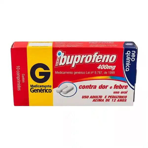 Neo Química Ibuprofeno 400 mg Comprimidos