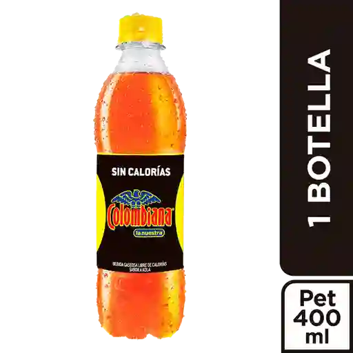 Gaseosa Colombiana Cero Pet x 400 mL