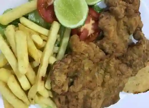 Chuleta de Cerdo O Pollo