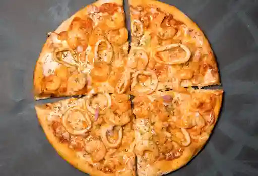 Pizza Frutos Del Mar Familiar