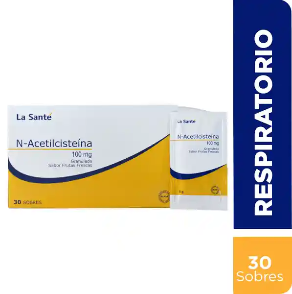 La Santé N-Acetilcisteína Polvo Granulado (100 mg) 