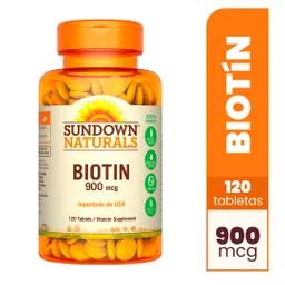Biotin Sundwon Naurals Suplemento