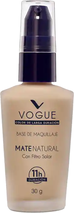 Vogue Base Líquida Mate Natural Bronce