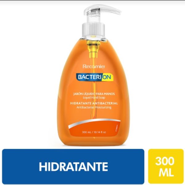 Bacterion Jabón Líquido Antibacterial 300 ml