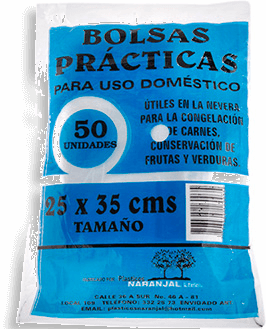 Naranjal Bolsas Prácticas 50 und
