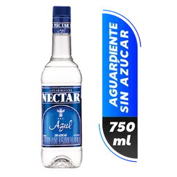 Aguardiente Nectar Azul Sin Azucar 750 ml