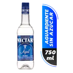 Aguardiente Nectar Azul Sin Azucar 750 ml