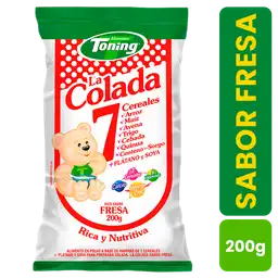 Toning Colada Sabor a Fresa