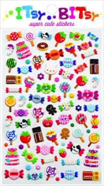 Itsy Bitsy Stickers Mascotas