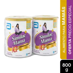 Oferta 20 Descuento Similac Mama 400 Gramos Pack x2 