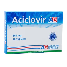Aciclovir Lafrancol 800 Mg 10 Tabletas Ag