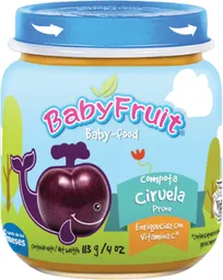 Baby Fruit Compota Sabor A ciruela