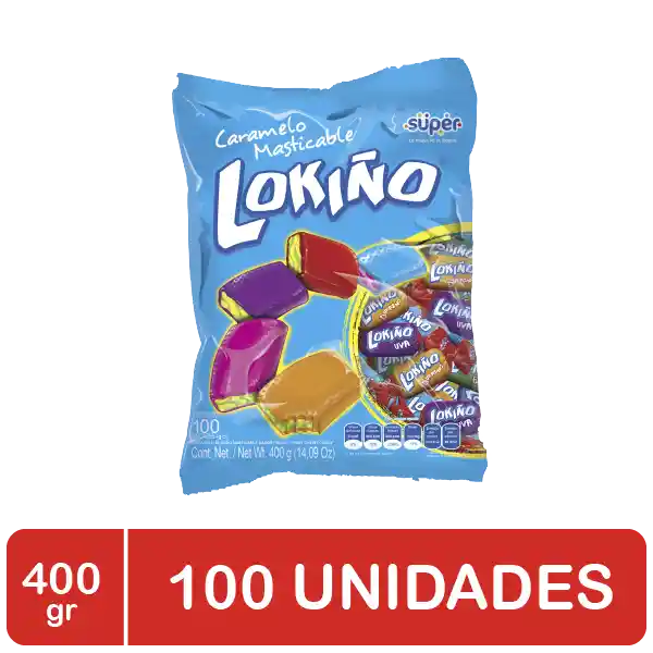 Lokiño Caramelo Masticable Surtido