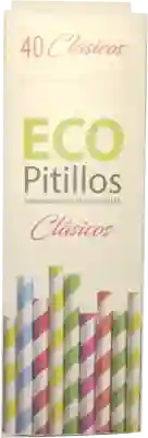 Eco Pitillos Clásicos De Colores