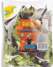 Popeye Mix Espinacas y Lechuga Baby