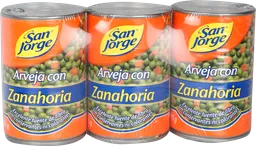 San Jorge Arveja con Zanahoria