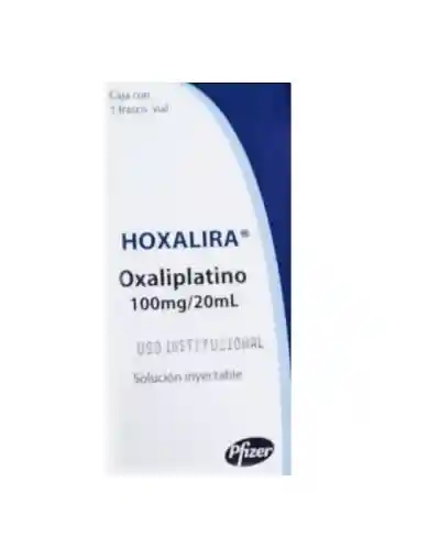 Oxaliplatino Hoxalira 100 Mg Solucion Inyectable Vial Hospira