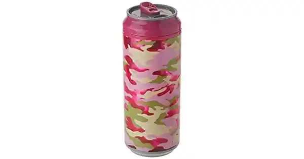 Botella Cool Gear Tipo Lata Color Rosado