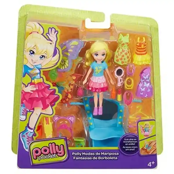 Polly Pocket MuEca Polly Modas De Mariposa