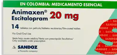 Animaxen Escitalopram (20 mg)