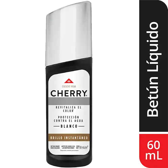 Cherry Betún Líquido Blanco