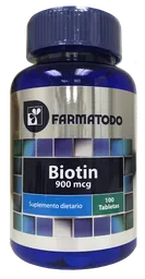 Biotin Farmatodo en Tabletas