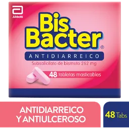 Bisbacter Antidiarreico en Tabletas