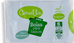 Carulla Bolsa Para Basurax 6 Unidades