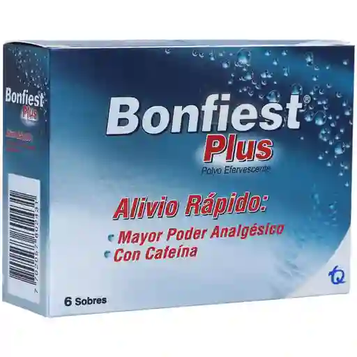 Bonfiest Plus analgésico alivio rápido