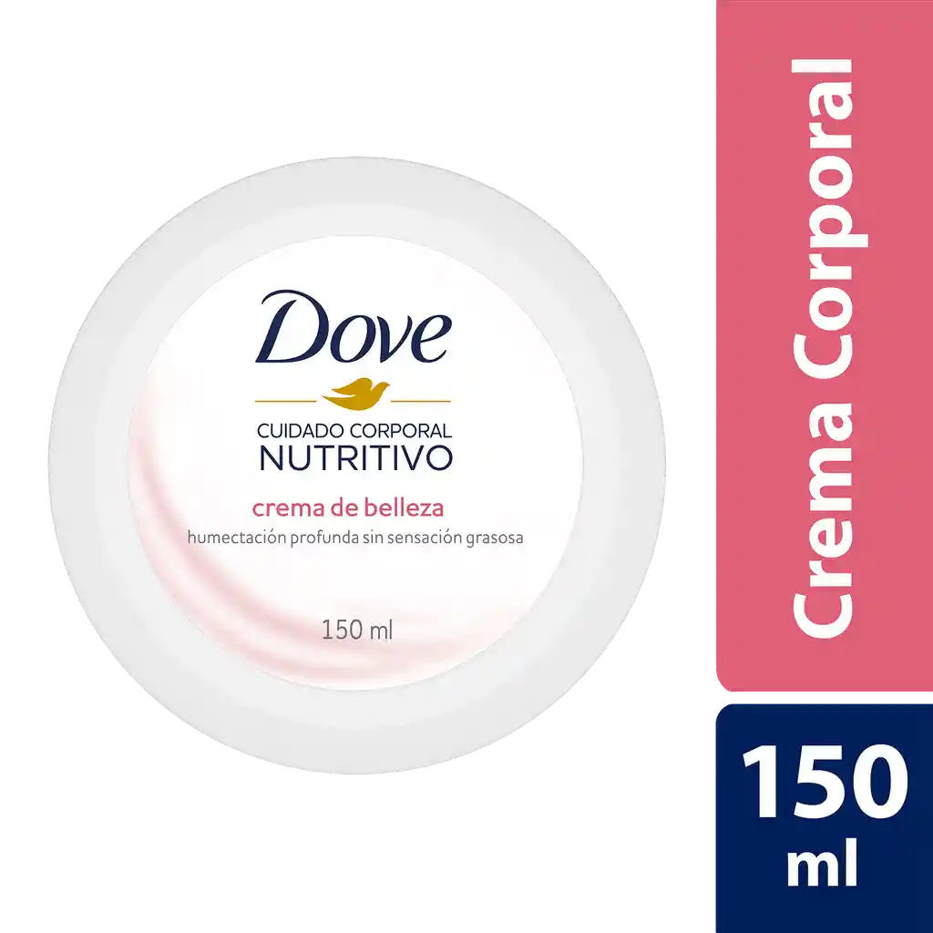 Dove Crema de Belleza Cuidado Corporal Nutritivo