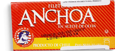 Filete Agropesca Anchoa Aceite De Oliva X 50 g