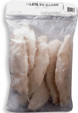 Filete de Bagre Congelado 750 g