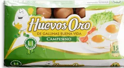 Huevos Oro Huevo Campesino Tamaño AA
