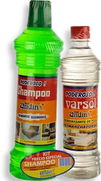 New Andin Andin Kit Limpiador Shampoo Varsol